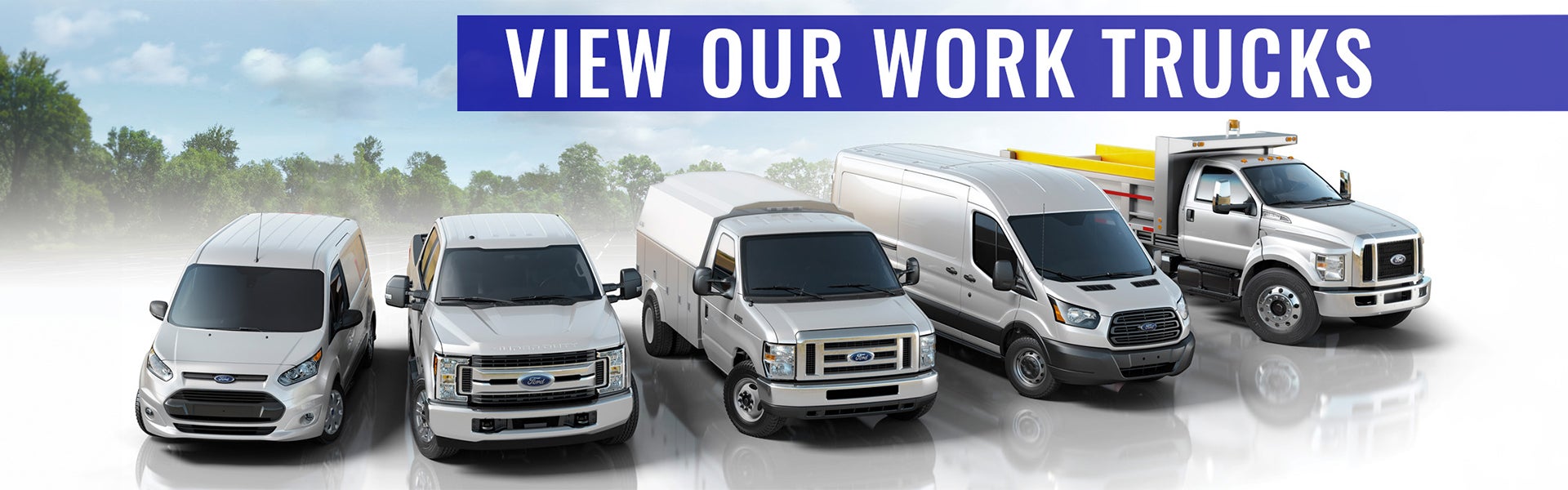 View our work trucks
